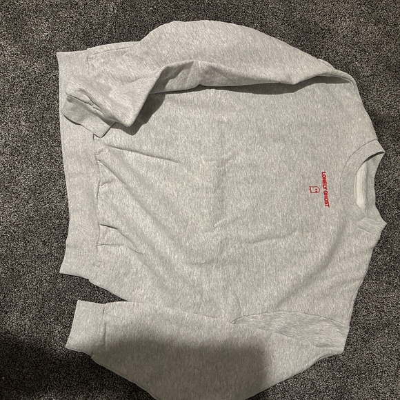 Lonely Ghost Sweat Set Text Me When You Land Grey and Red Size Large - Picture 3 of 7
